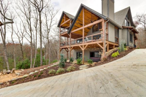 Spacious Blue Ridge Cabin with Hot Tub and Fire Pit!